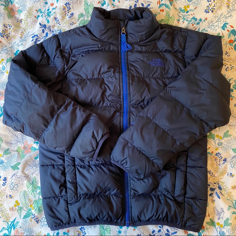 Boys North Face Puffer 550 (size M 10/12)